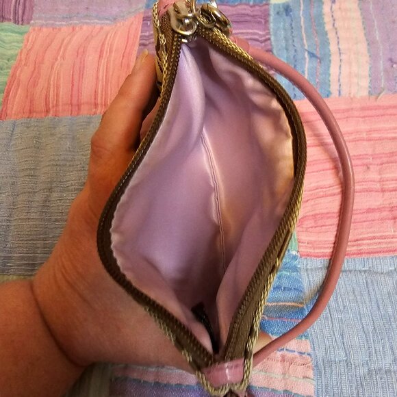 Coach Monogram Canvas Wristlet - Picture 5 of 7